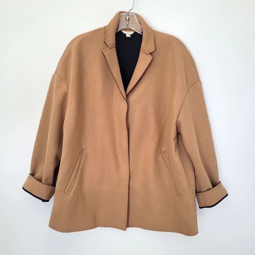 GAP drop shoulder wool blend jacket - Picture 5 of 15